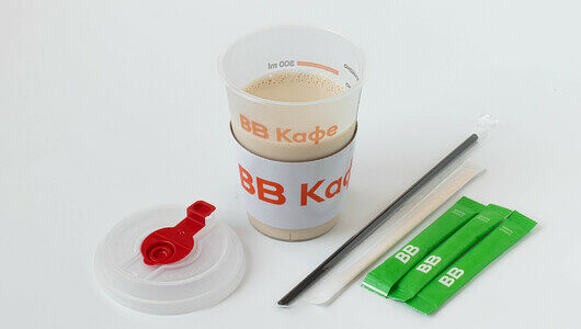 Кофе раф кленовый веган , 0,3 на раст. сливках, кафе