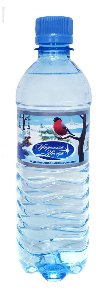 

Вода питьевая Утренняя звезда негазированная 0.5 л