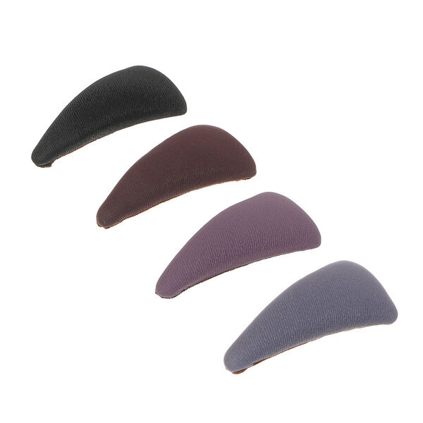 Юниlook зажим для волос, 6,8см, сплав, pu, 4 цвета в ассортименте, acs-21