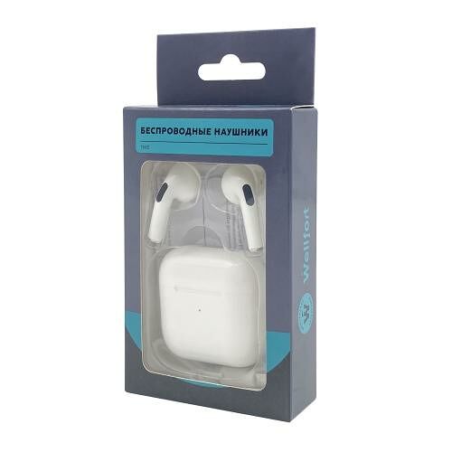 Наушники Wellfort TWS в зарядном кейсе 80000009