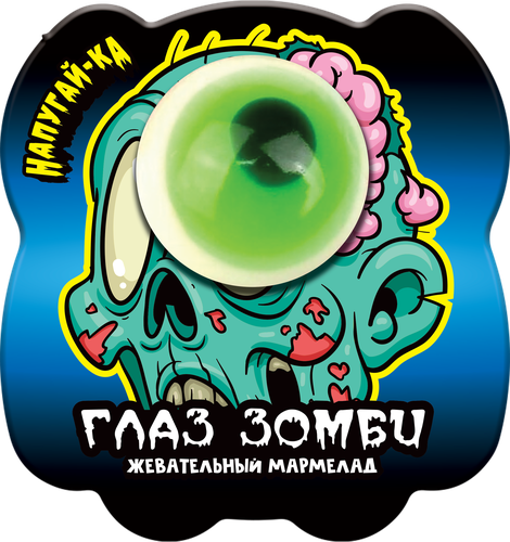 

Мармелад жевательный Напугайка в форме глаза, 1 шт. 7г в ассортименте