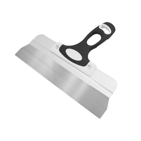 Шпатель фасадный гладкий Decor Black White, 250 мм, двухкомпонентная ручка