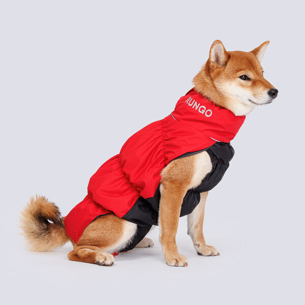 Жилетка мембрана Rungo с подкладкой мальчик спина 40 грудь 65 красный