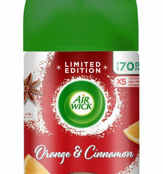 Освежитель воздуха Air Wick Freshmatic сменный баллон Согревающий глинтвейн, 250мл