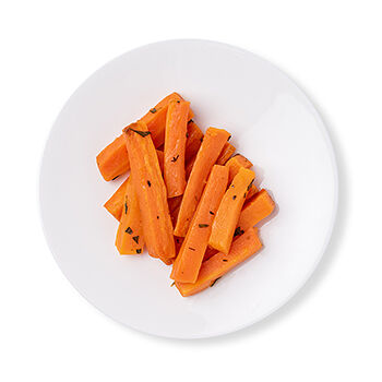 Морковь запеченная с травами Азбука вкуса