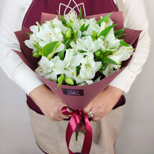 Цветочный монобукет Яркие эмоции