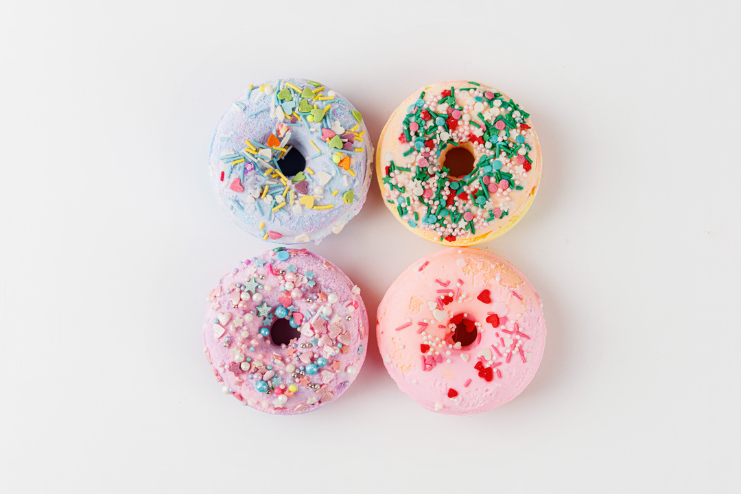 

Набор бомбочек для ванн "Пончики", 4 шт