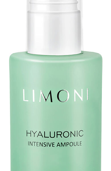 LIMONI Сыворотка для лица Hyaluronic Intensive Ampoule ультраувлажняющая с гиалуроновой кислотой, 30 мл