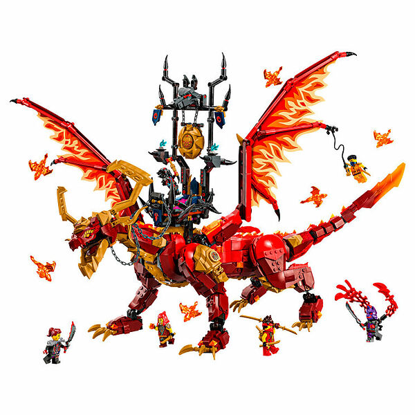 Конструктор LEGO Ninjago 71822 Конструктор Первородный дракон Огня