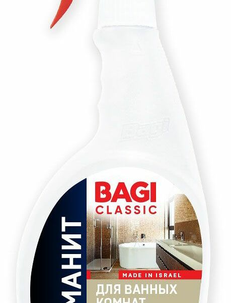 Средство чистящее Bagi Classic для ванных комнат Шуманит 400 мл