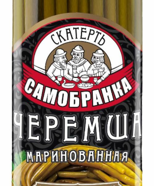 Черемша маринованная Скатерть-Самобранка по-восточному 370г