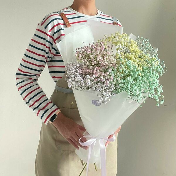 Букет из гипсофилы 