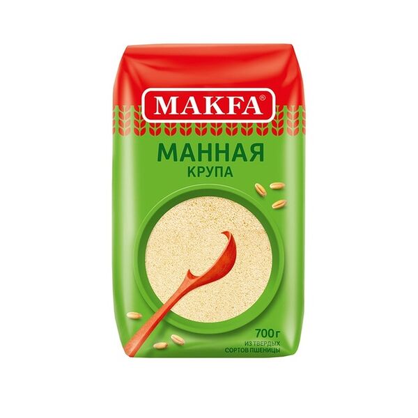 Крупа манная Макфа 700г, Россия