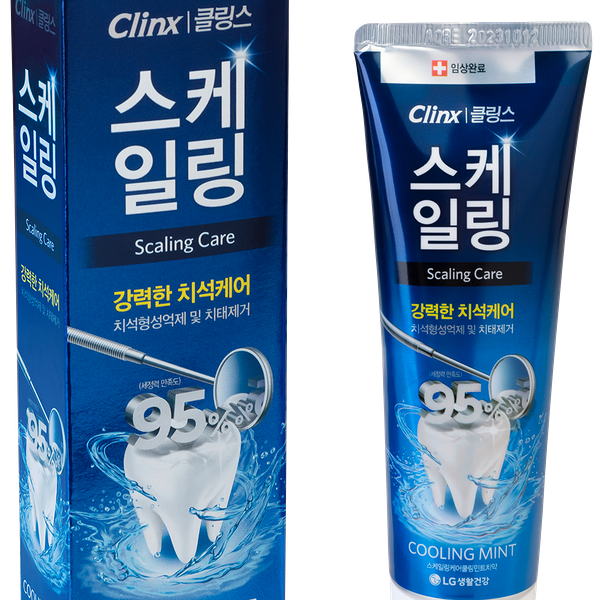 Зубная паста Perioe Clinx Охлаждающая мята против образования зубного камня 100 г