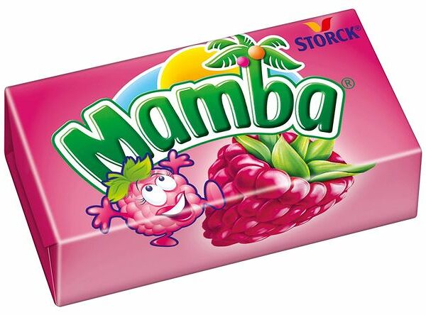 Жевательные конфеты Mamba (Мамба) ТМ Stork (Шторк), малина