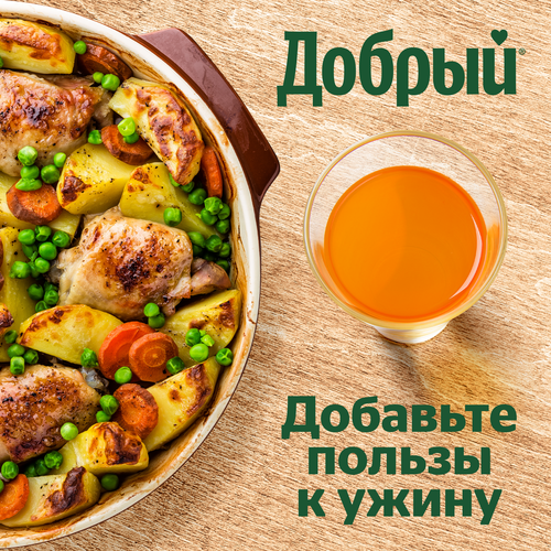 

Напиток сокосодержащий Добрый яблоко-персик 1 л