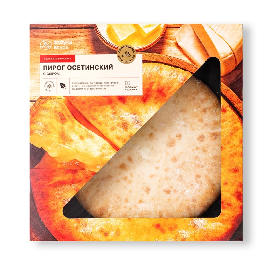 

Пирог осетинский с сыром Азбука вкуса замороженный 650 г