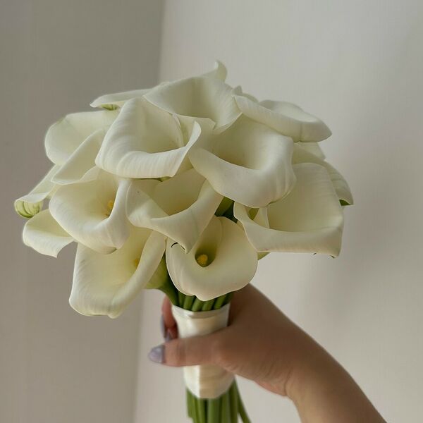 Свадебный букет из калл