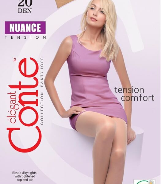 Колготки Conte Elegant Nuance 20 Nero Размер 3