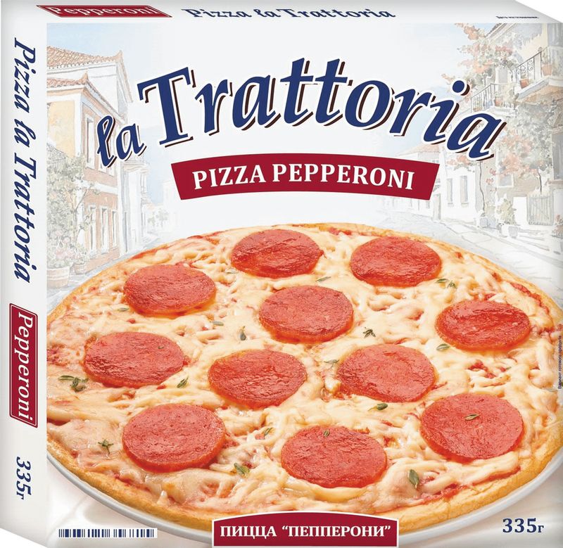 

Пицца La Trattoria Пепперони, 335 г