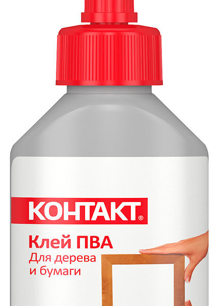 Клей Контакт для дерева и бумаги ПВА