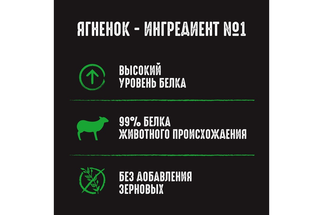 

Корм влажный для взрослых кошек Crave Adult Ягненок в желе 70 г