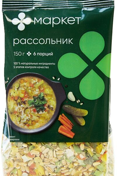 Суп Маркет Рассольник 150г