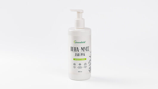 Пена-мусс для рук Greenfield Амбра и табак, 550 мл