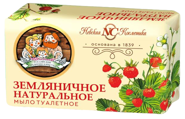 

Мыло твердое Невская косметика Земляничное, 180 г