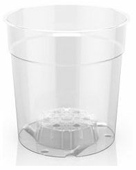 Горшок Полимерсад для орхидей прозрачный 115x108 мм TRI 12