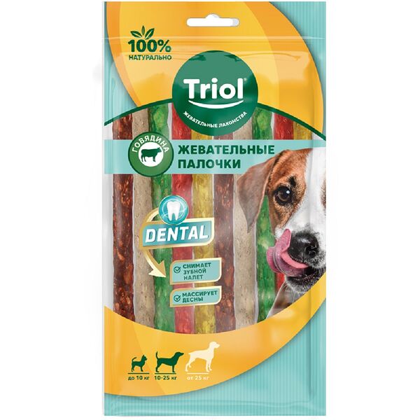 Лакомство для собак Triol палочки Mix 10 шт. 60 г