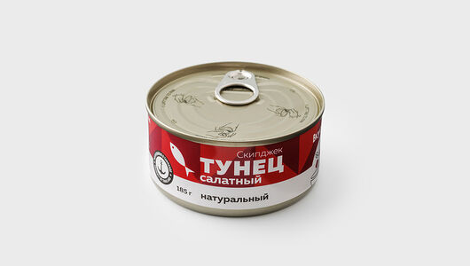 Тунец салатный натуральный