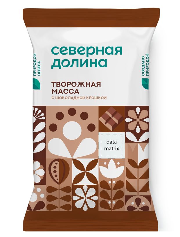 

Масса творожная Северная Долина с шоколадной крошкой 23% 180 г