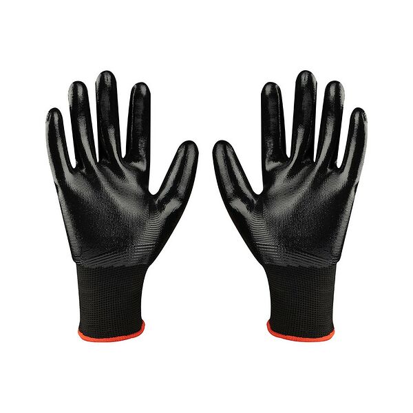 Перчатки рабочие с нитриловым покрытием, полный облив,  маслобензостойкие OIL1, размер L