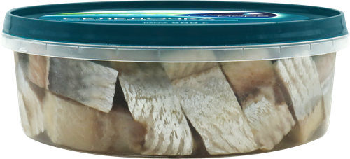 

Сельдь Русское море Традиционный посол филе-кусочки в масле 500 г