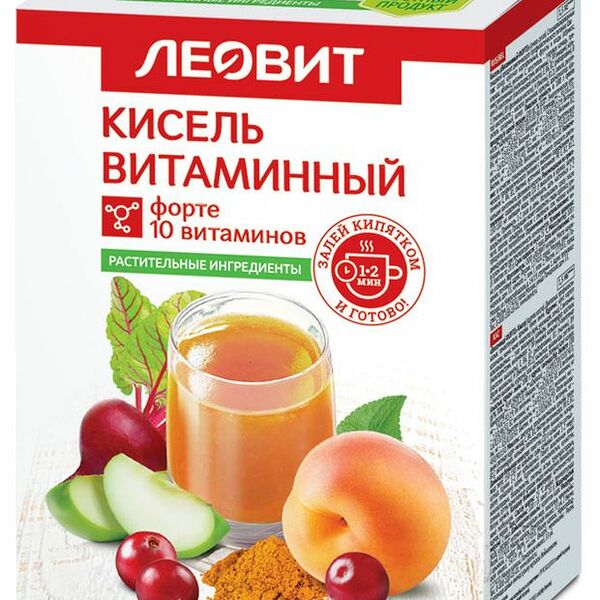 Кисель Леовит Витаминный форте 20 г 5 шт