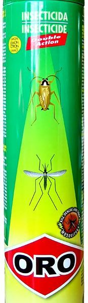 Аэрозоль от насекомых универсальный с ароматом лимона ТМ Oro (Оро)