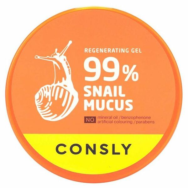 Гель Consly для тела Snail мucus с муцином улитки, 300 мл