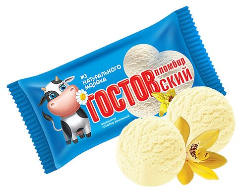 

Мороженое Гостовский пломбир брикет 160 г