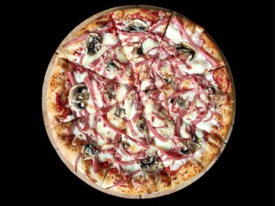 Ветчина и грибы