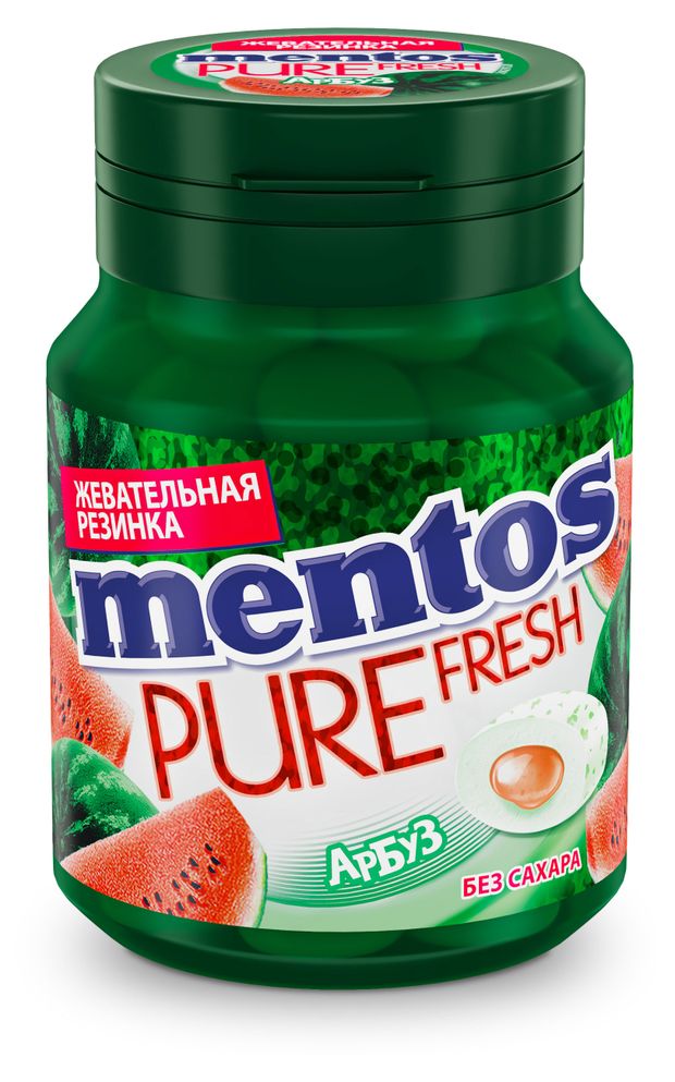 

Жевательная резинка Mentos Pure Fresh Арбуз 54 г
