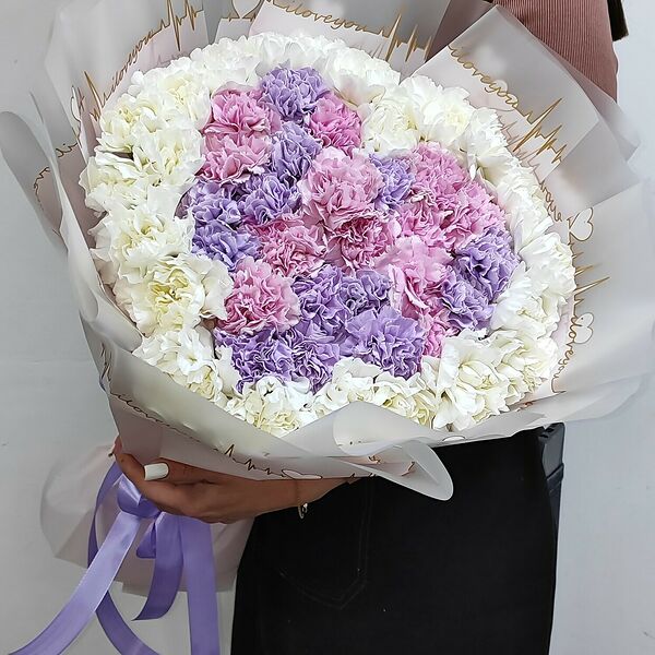 Букет из диантусов