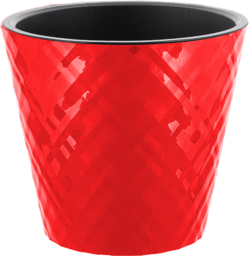 

Горшок для цветов c дренажной вставкой InGreen Manhattan 16 см 1.6 л, цвета в ассортименте, арт. IG6701-НГЛ