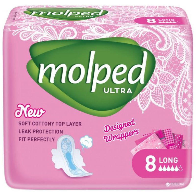 

Прокладки гигиенические Molped Ultra Super 8 шт.