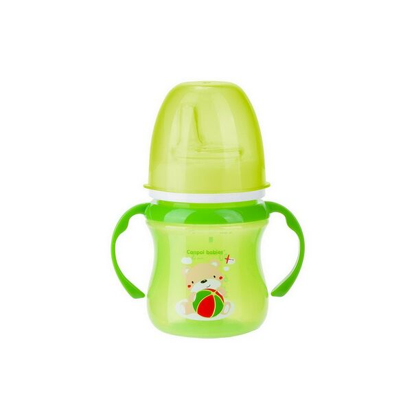 Поильник обучающий 120мл с силиконовым носиком Easy Start Exotic Animals 6+ 35/207_gre