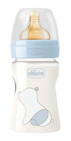 

Бутылочка для кормления Chicco Original Touch Boy 150мл, латексная соска, с 0 месяцев