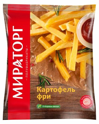 Картофель фри Мираторг замороженный 500 г