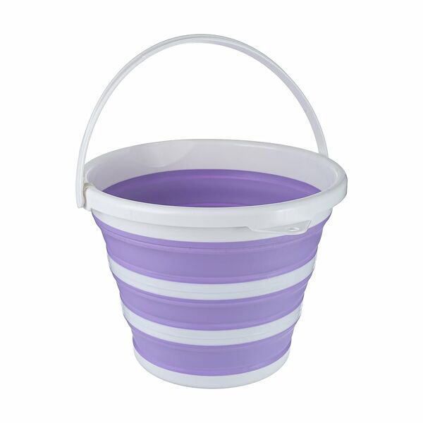 Ведро складное, Home Time, 10 л, в ассортименте