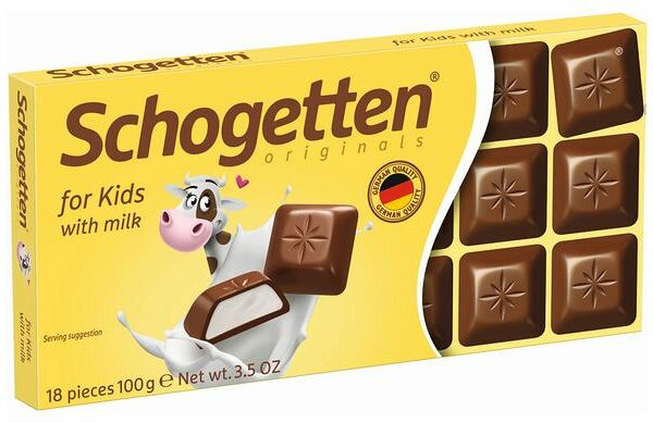 Шоколад молочный Schogetten Kids 100 г