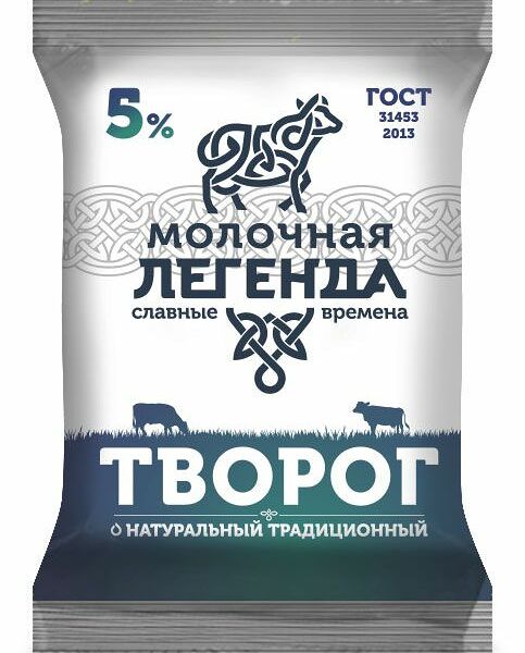 Творог Молочная легенда 5%